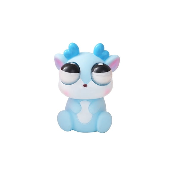 Cute Eye Deer Squishies Squeeze - Sensory Squeeze - Soft Squeeze Decompression Dough, Stress Relief & Sensory Fidget