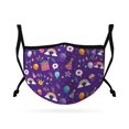 thumbnail image 1 of Cute Face Masks for Kids Child Adjustable Boys Girls Ages 3 to 9 Cotton Poly Washable Reusable 2 Layer Pocket Filter, 1 of 16