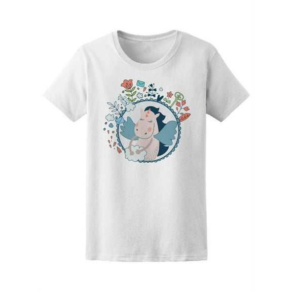 Cute Fairy Dragon Tee Women's -Image by Shutterstock