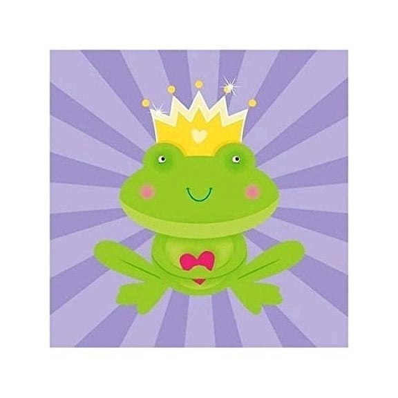 Cute Fairy Princess Frog ~ Edible Frosting Image Cake Topper