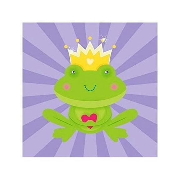 Cute Fairy Princess Frog ~ Edible Frosting Image Cake Topper