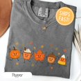 Cute Fall Doodle Shirt Cozy Season Autumn Pumpkin Ghost Tee Cozy Fall ...