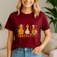 thumbnail image 1 of Cute Fall Goose Trio Autumn Leaves Cozy Sweater Weather Shirt,Thanksgiving Shirt,Turkey Tee, Holiday Gift, Happy Thanksgiving Tshirt, Turkey Day, Family Gobble ,Pumpkin Season, 1 of 5