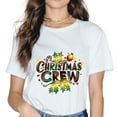 thumbnail image 1 of Cute Family Christmas Crew Matching Pajama Gift Lights T-Shirt, 1 of 4