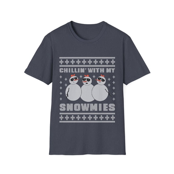 Cute Family Snowmie Snowman Holiday Novelty Apparel