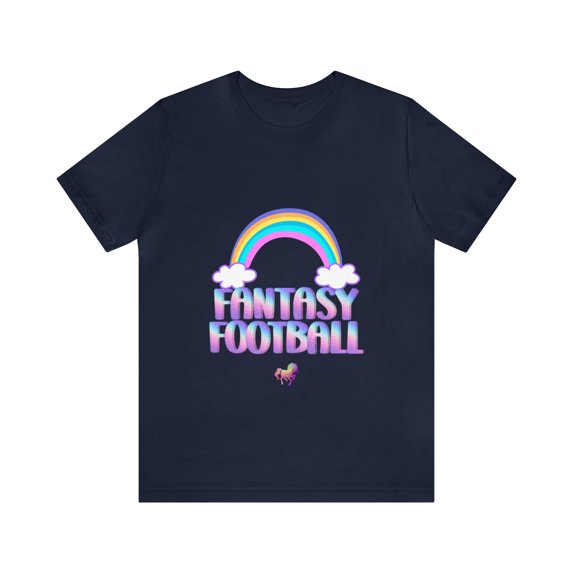 Cute Fantasy Football Shirt | Pink Cute Fantasy Football Unisex T-Shirt