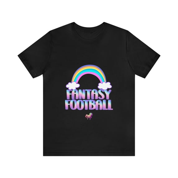 Cute Fantasy Football Shirt | Pink Cute Fantasy Football Unisex T-Shirt
