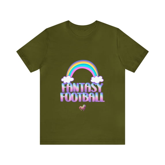 Cute Fantasy Football Shirt | Pink Cute Fantasy Football Unisex T-Shirt