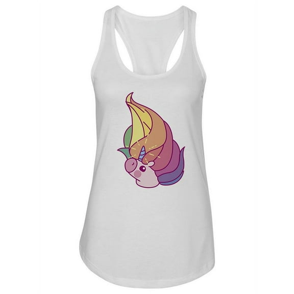 Cute Fantasy Unicorn Design Tank Women -Image by Shutterstock, Female x-Small