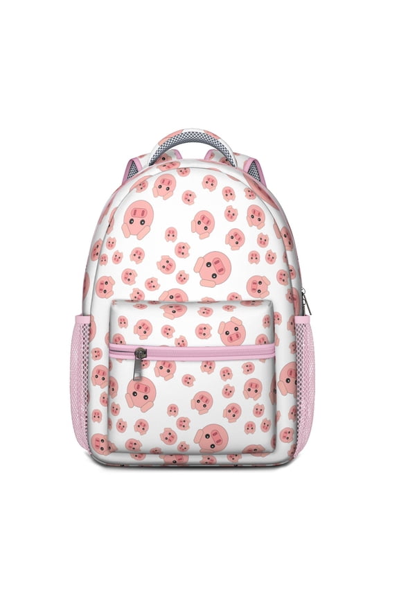 Cute Farm Animal Cartoon Backpack - Waterproof Ergonomic Bookbag with Padded Straps for College Commuters