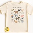 thumbnail image 1 of Cute Farm Kids Shirt, Farm Animals Toddler Shirt, Animal Love Kids Tee, Cute Farming Shirt TODDLER SHORT SLEEVE TEE BELLA CANVAS 3001T, 1 of 3