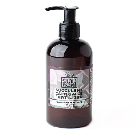 Cute Farms Succulent, Cacti, & Aloe Fertilizer (8 oz. Spray Bottle)