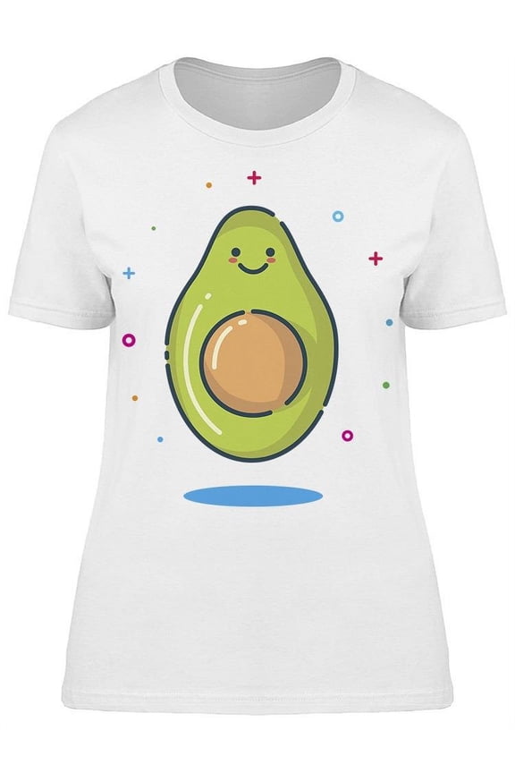 Cute Fat Avocado Tee Women's -Image by Shutterstock