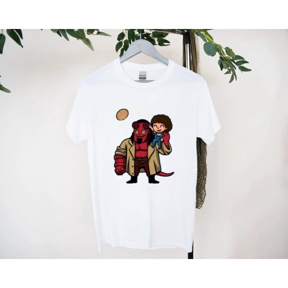 Cute Father Daughter Mashup Gift Tee by BoggsNicolas, for men & women, up to size 5XL