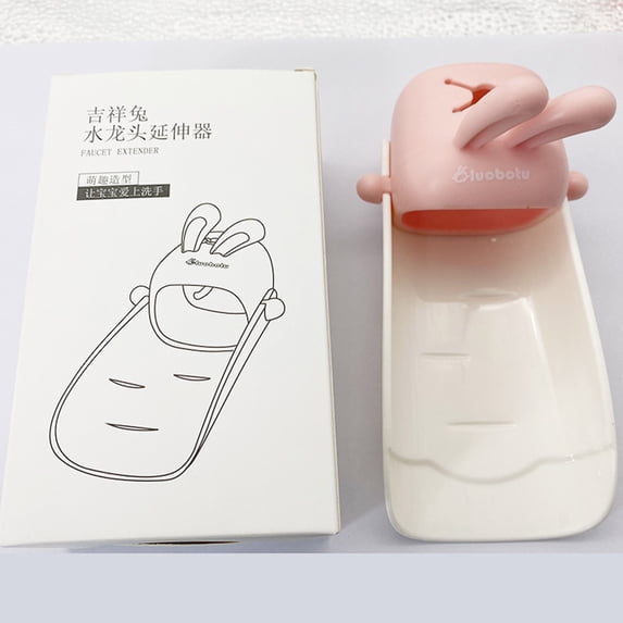 Cute Faucet Extender, U-Shaped Water Sprout, Soft TPR Materials, Safe Hand-Washing Aid, Portable Installation Tool for Easy Water Access