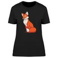 thumbnail image 1 of Cute Female Red Fox T-Shirt Women -Image by Shutterstock, Female Small, 1 of 2
