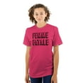 thumbnail image 1 of Cute Femme Fatale Sassy Attitude Women's Plus Size Graphic Tee Brisco Brands 4X, 1 of 5