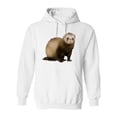 thumbnail image 1 of Cute Ferret Hoodie Women -SPIdeals Designs, Female Medium, 1 of 4
