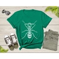 thumbnail image 1 of Cute Fire Ant Gift Shirt For Mens Womens Kids Red Ant Lover Tshirt Cool Ant Bug Termite Silhouette Graphic Design Print Boys Girls T-shirt, 1 of 8