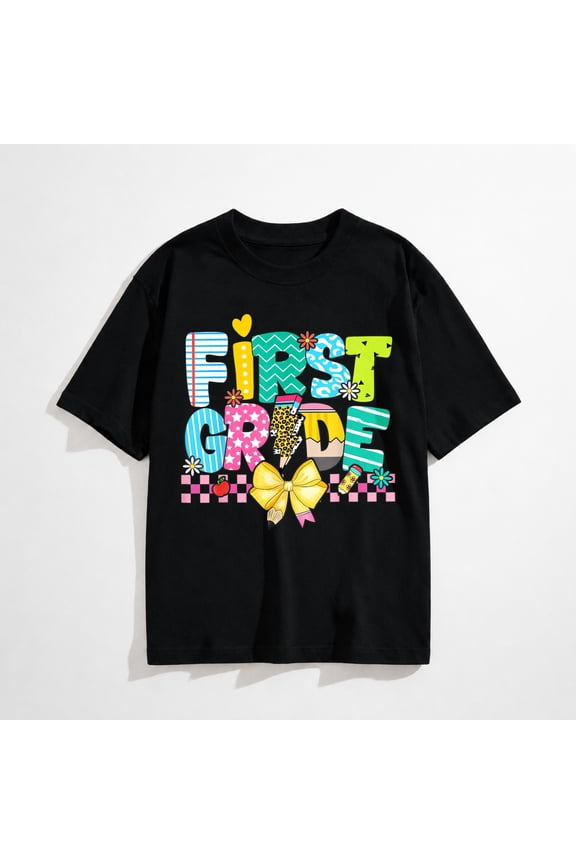 Cute First Grade Teacher 1st Grade Back to School T-Shirt