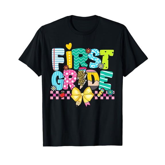 Cute First Grade Teacher 1st Grade Back to School T-Shirt