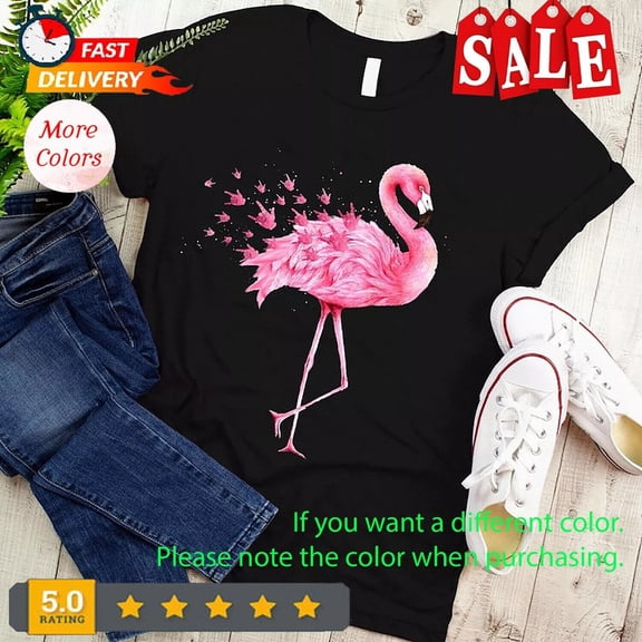 Cute Flamingo I Love You Asl T-Shirt Sign Language Shirt Flamingo Lover C