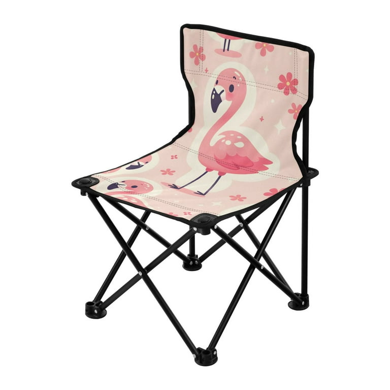 Lawn Chair Pink Fishing Chair Cherry Pink Folding Stool Outdoor