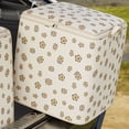 thumbnail image 1 of Cute Floral Printed Fabric Clothes Storage Bin, Foldable Zippered Storage Container with Strong Handles, Closet & Car Organizer for Blankets, Linens & Seasonal Clothes, 1 of 8