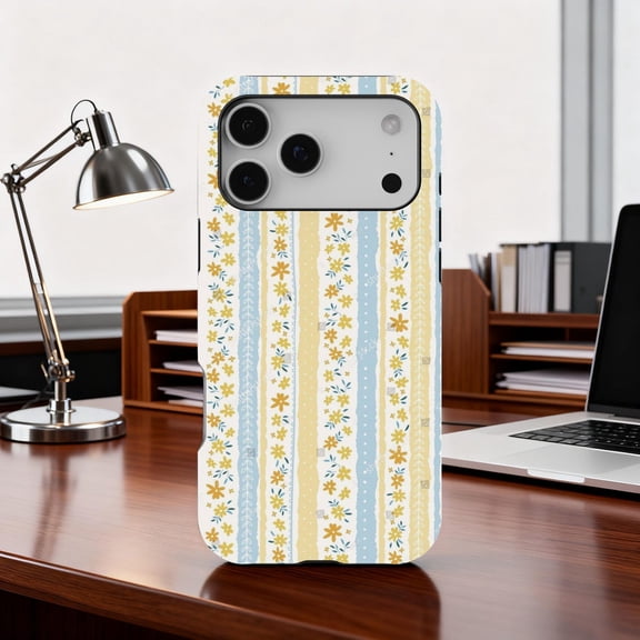 Cute Floral Stripe Colorful Pattern Phone Case 17 11 12 13 14 15 17 Pro Max