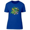 thumbnail image 1 of Cute Floral Tropical Toucan T-Shirt Women -Image by Shutterstock, Female Small, 1 of 2