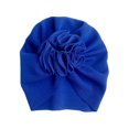 Cute Flower Baby Turban Hat Soft Baby Girl Headwrap Beanie Hat For