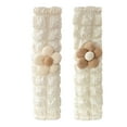 thumbnail image 1 of Cute Flower Car Seat Belt Cover Pads - 1 or 2 Pcs, Polyester, Soft & Comfy, Reduces Pressure, Universal for Adults & Kids, Fits Backpacks too, Stylish Cartoon Design, 1 of 3
