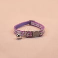 thumbnail image 1 of Cute Flower Embroidery Breakaway Kitten Collar with Bells,Cat Collars for Boy Cats and Girl Cats - Adjustable (6.7-12.2 inches), 1 of 3
