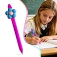 thumbnail image 1 of Cute Flower Shaped Gel Pen - Kawaii Floral Design Writing Pen - Smooth Gel Ink Ballpoint Pen - Design B, 1 of 6