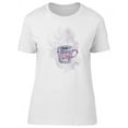 thumbnail image 1 of Cute Flower Tea Cup, Tea Lovers T-Shirt Women -Image by Shutterstock, Female x-Large, 1 of 4