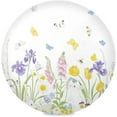 thumbnail image 1 of Cute Flowers and Butterflies Round Placemats Washable Placemats Non-Slip Heat-Resistant Table Place Mats for Dining Kitchen Holiday Party Table 15.4"-4PCS Home Decor, 1 of 7