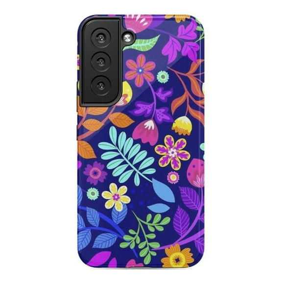 Cute Flowers Strong Fit Designer Cases for Galaxy S22