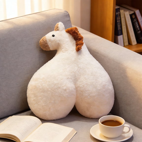 Cute Fluffy Plush Pillow Toys, Soft Comfort Hugging Cushion Toys, Home Decor Ornament Toys, Lovely Cartoon Plush Toys, Relaxation Stress Relief Toys, Kids Festival Celebration Gift Toys