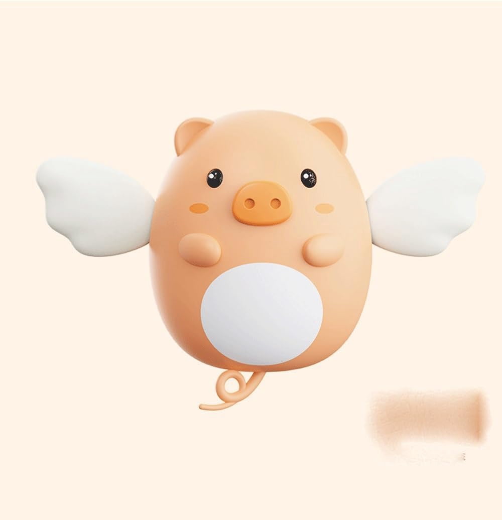 Cute Fly Pig Perfume Outlet Clip Creative Car Aromatherapy Vent Clip Cute Car Perfume Clip Aroma Diffuser Decor for Car Aroma Diffuser Decoration，Car Air Fresheners Scents(Orange)