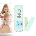thumbnail image 1 of Cute Folding Hair Comb with Mirror,2-in-1 Mini HairBush for Women,Portable Folding Pocket Comb Tooth Comb for Students Daily Use (Light Green), 1 of 6