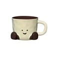 thumbnail image 1 of Cute Foot-Shaped Ceramic Mug, Large Capacity Insulated Water Cup, Personalized Creative Coffee Cup, Fun Desk Decor Mug, Gift Drinkware, Home Office Beverage Cup, 1 of 4