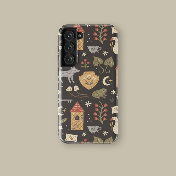 Cute Forest Animal Woodland Case for iPhone Samsung Nature