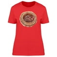 thumbnail image 1 of Cute Forest Deer In A Nest T-Shirt Women -Image by Shutterstock, Female Large, 1 of 2