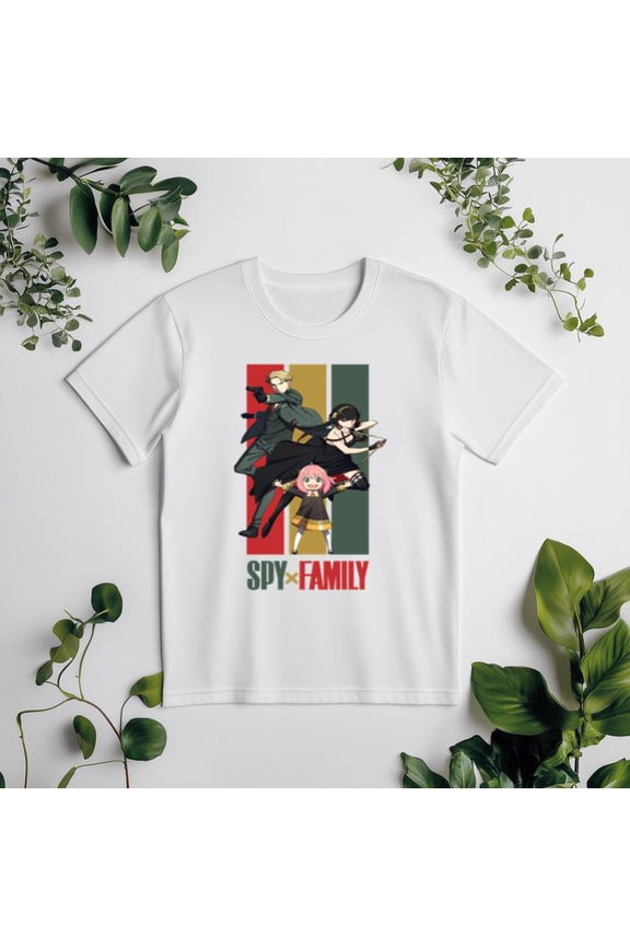 Cute Forger Family Spy X Family Anya Loid Yor Anime Manga Gift Unisex tee V51361, for men & women, up to size 5XL