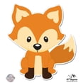 thumbnail image 1 of Cute Fox - 5" Vinyl Sticker - For Car Laptop I-Pad - Waterproof Decal, 1 of 1