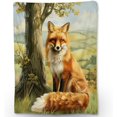 thumbnail image 1 of Cute Fox Blanket - Warm, Fluffy & Fuzzy Flannel Throw Blanket, Soft, Cozy & Lightweight Blankets for Couch, Bed, Travel & Outdoor Use, Ideal for Adults Kids Women Boys Girls 40×50 in, 1 of 6