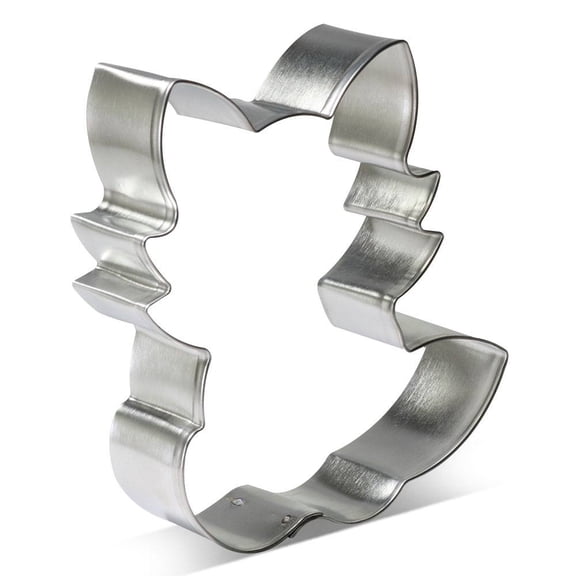 Cute Fox Cookie Cutter 4 in B1593 - Foose Cookie Cutters - USA Tin Plate Steel