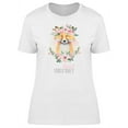 thumbnail image 1 of Cute Fox: Good Vibes Only T-Shirt Women -Image by Shutterstock, Female XX-Large, 1 of 2