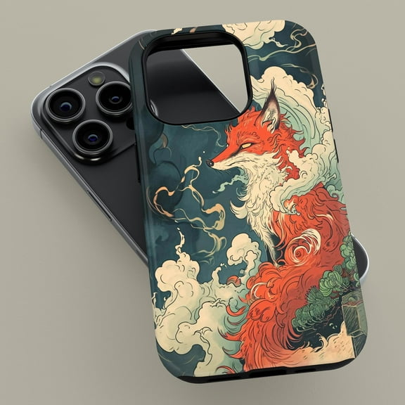 Cute Fox Woodland Animal Case for iPhone Samsung Forest