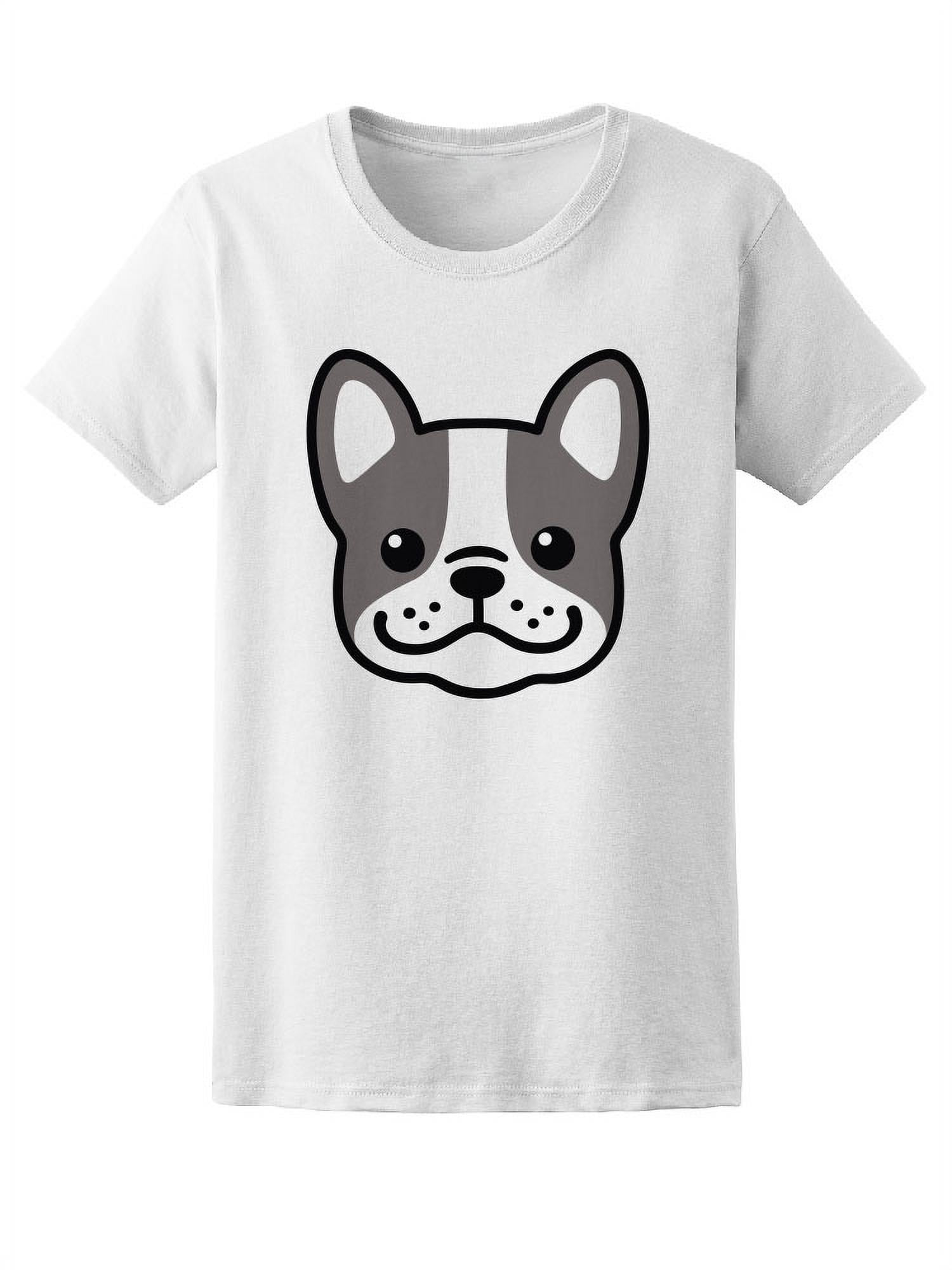 Cute French Bulldog Adorable Dog TShirt Women Image by Shutterstock